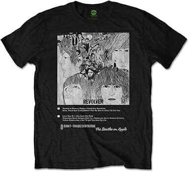 新品❣️米国限定Tシャツ　REVOLVER リヴォルヴァー　ビートルズ　Lサイズ Amazon.co.jp: ビートルズ - リボルバー Tシャツ : ファッション